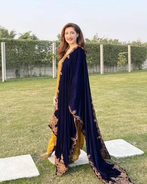 Noor-e-Mehtab Shawl - Maan Mehran