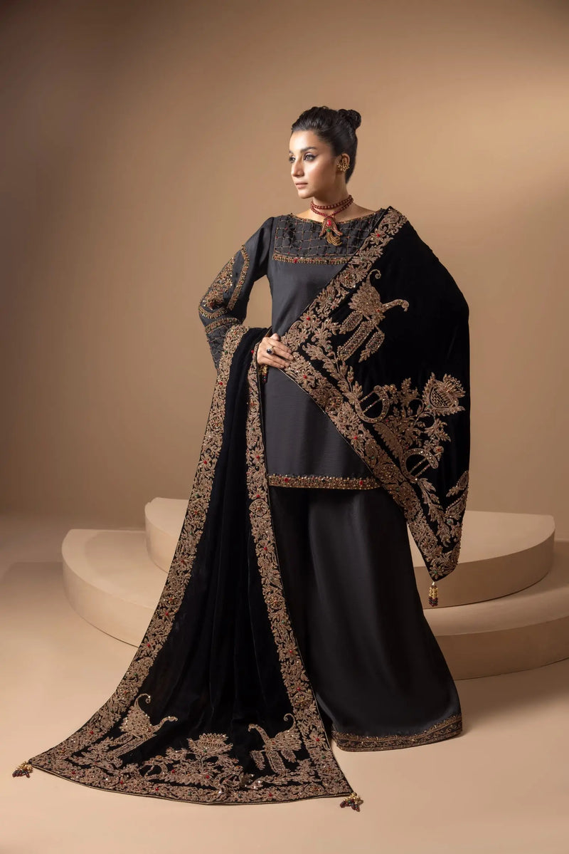 The Royal Lux Shawl - Maan Mehran